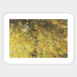 Autumn Inspired 1 by Kristalin Davis Sticker